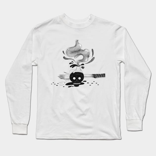Draught of Living Death Long Sleeve T-Shirt by Gummy Illustrations